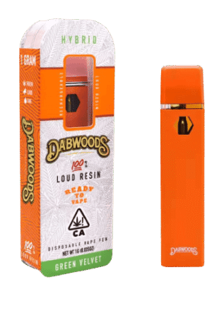 Dabwoods Disposable Live Resin Full gram - Green Velvet - 1g