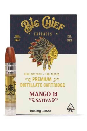 Big Chief THC Cartridge 1G - Mango