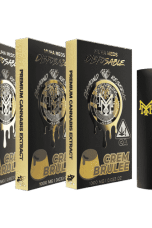 Muha Meds Crem Brulee Diamond Reserve Disposable 1,000mg