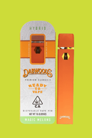 Dabwoods Full Gram Disposable Vape- Magic Melons