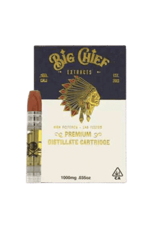 Big Chief THC Cartridge 1G - Biscotti