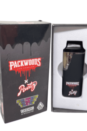 Packwoods X Runtz Disposable 2 grams Sundae driver