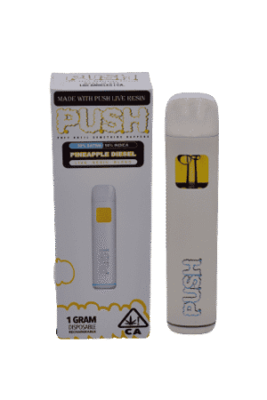 Push pod Disposable Live Resin Pineapple Diesel