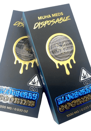 Muha Meds Blueberry Cookies 1,000mg Disposable