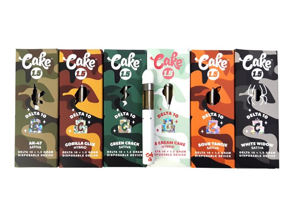 Cake Delta 8 carts