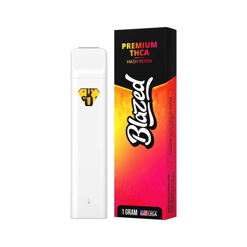 Binoid Blazed THCA Hash Rosin Disposable - 1g