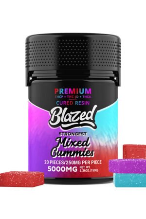 Binoid Blazed THCA + THCP Gummies | Mixed Flavors - 5000mg