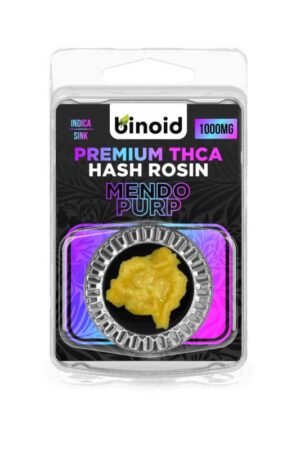 Binoid THCA Hash Rosin | Mendo Purp - 1g