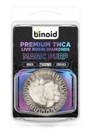 Binoid THCA Live Rosin Diamond Wax Dabs | Magic Purp - 2.5g