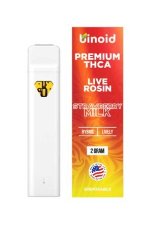 Binoid THCA Live Rosin Disposable | Strawberry Milk - 2g